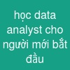 học data analyst cho người mới bắt đầu