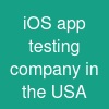 iOS app testing company in the USA