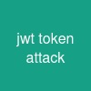 jwt token attack