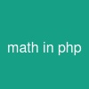 math in php
