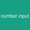 number input