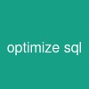 optimize sql