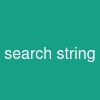 search string