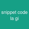 snippet code la gi