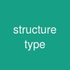 structure type