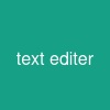 text editer