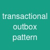 transactional outbox pattern