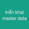 triển khai master data