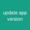 update app version