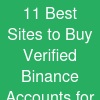 11 Best Sites to Buy Verified Binance Accounts for Quick Sell