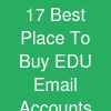 17 Best Place To Buy EDU Email Accounts (PVA & Aged)