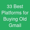 33 Best Platforms for Buying Old Gmail