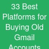 33 Best Platforms for Buying Old Gmail Accounts