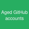 Aged GitHub accounts
