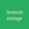 Android storage