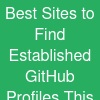 Best Sites to Find Established GitHub Profiles This Year