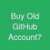 Buy Old GitHub Account7