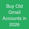 Buy Old Gmail Accounts in 2026"