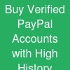 Buy Verified PayPal Accounts with High History