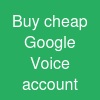 Buy cheap Google Voice account