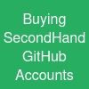 Buying Second-Hand GitHub Accounts