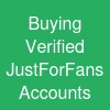 Buying Verified JustForFans Accounts