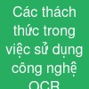 Các thách thức trong việc sử dụng công nghệ OCR