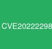 CVE-2022-22980