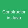 Constructor in Java