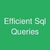 Efficient Sql Queries