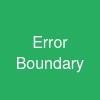 Error Boundary