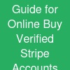 Guide for Online Buy Verified Stripe Accounts
