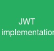 JWT implementation