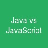 Java vs JavaScript