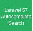 Laravel 5.7 Autocomplete Search