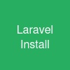 Laravel Install