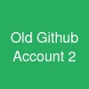 Old Github Account 2