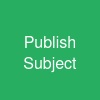 Publish Subject