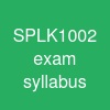 SPLK-1002 exam syllabus