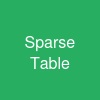 Sparse Table