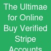 The Ultimae for Online Buy Verified Stripe Accounts