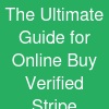 The Ultimate Guide for Online Buy Verified Stripe Accounts