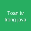 Toán tử trong java