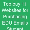 Top buy 11 Websites for Purchasing EDU Emails Student ...