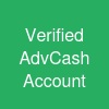 Verified AdvCash Account