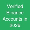 Verified Binance Accounts in 2026
