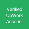 Verified UpWork Account