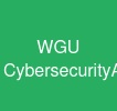 WGU Cybersecurity-Architecture-and-Engineering