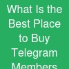 What Is the Best Place to Buy Telegram Members Fast in 2026?