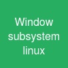 Window subsystem linux